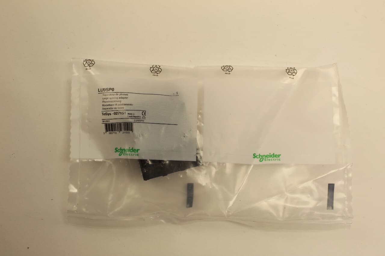 Schneider Electric LU9SP0 Motor Starter Phase Separator New In Bag