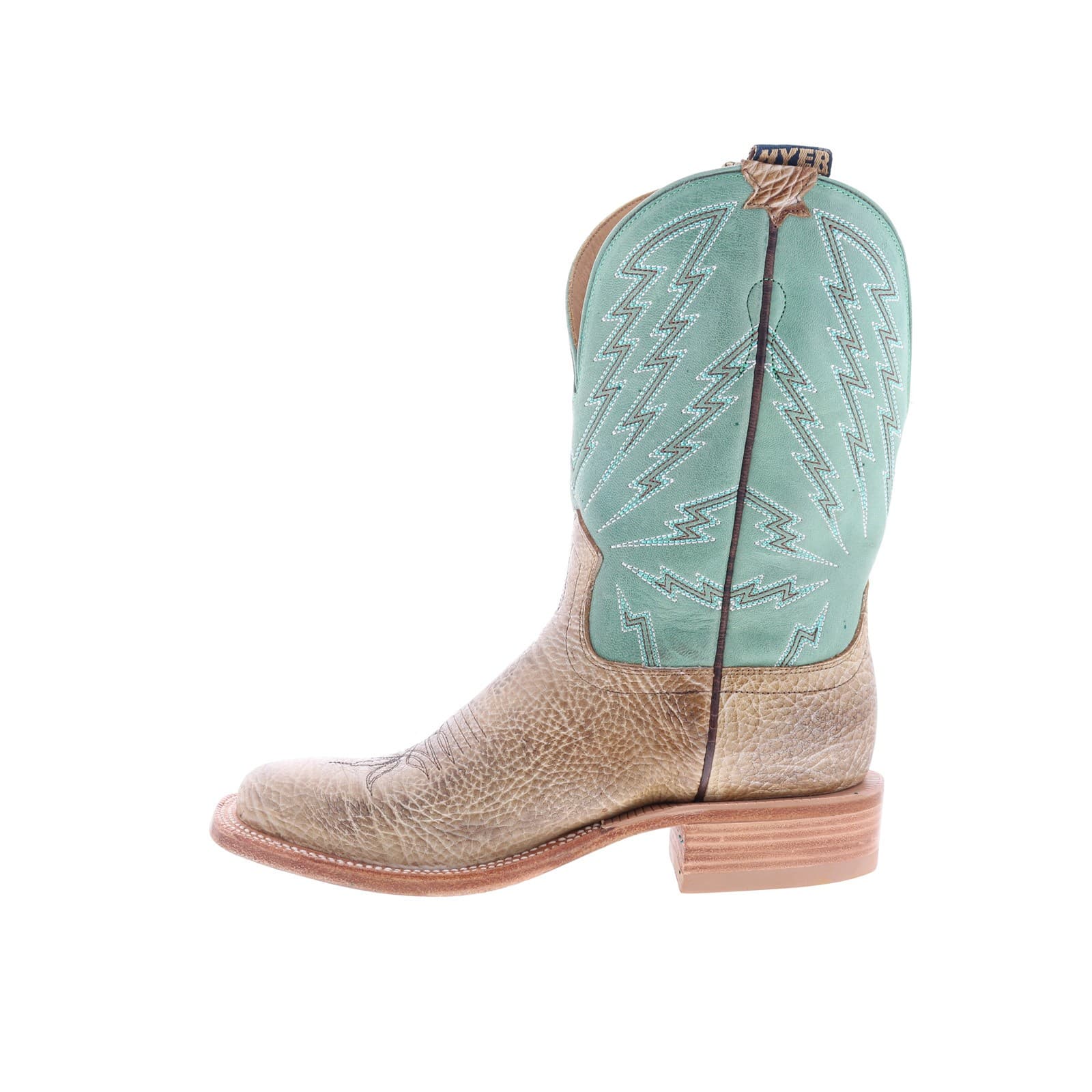 Hyer Hazelton 11" HM11011 Mens Brown Wide Leather Western Cowboy Boots 5