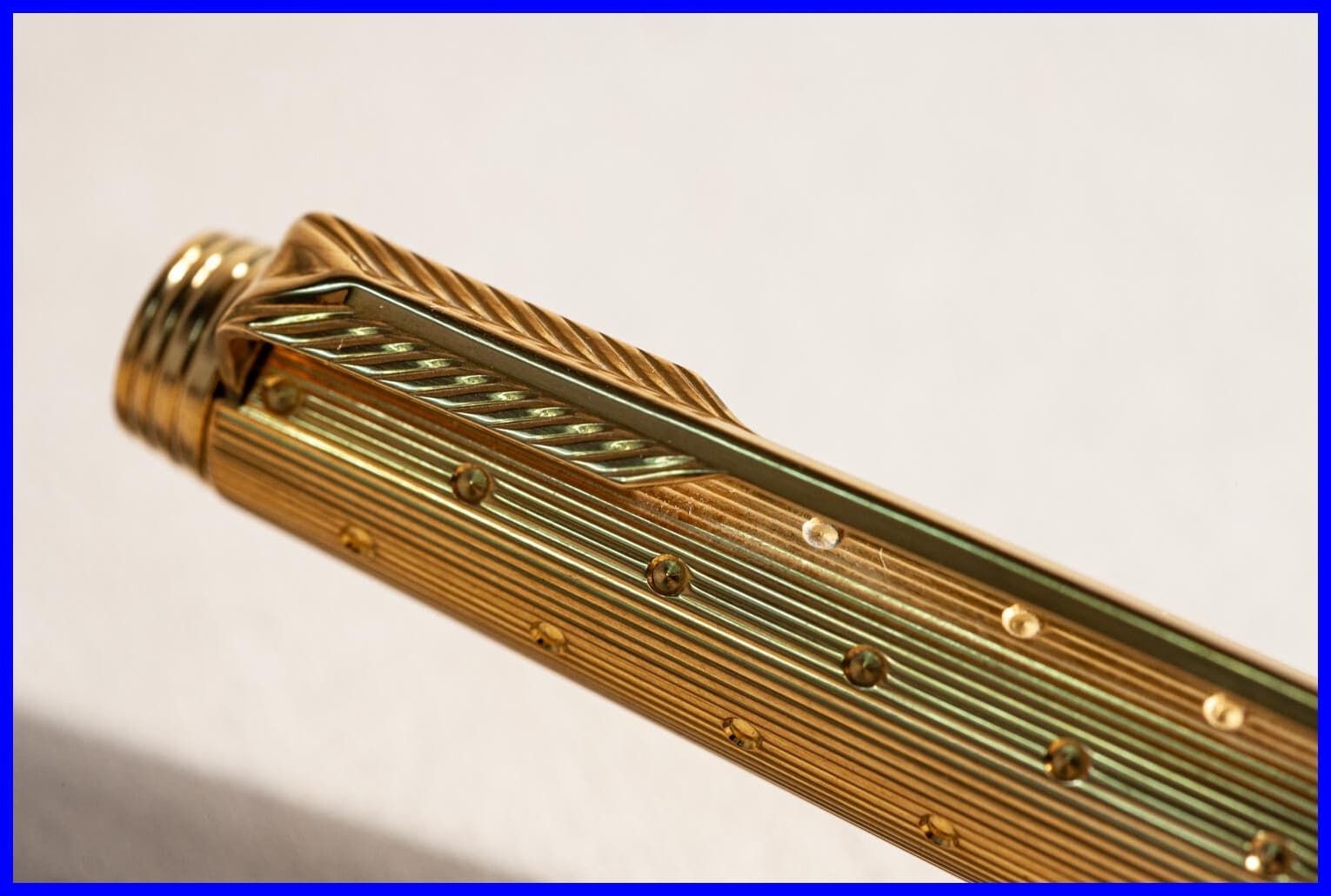 Rare 1989 Parker 75 Pencil Pérlé Gold for 0.5 mm Leads - France 4
