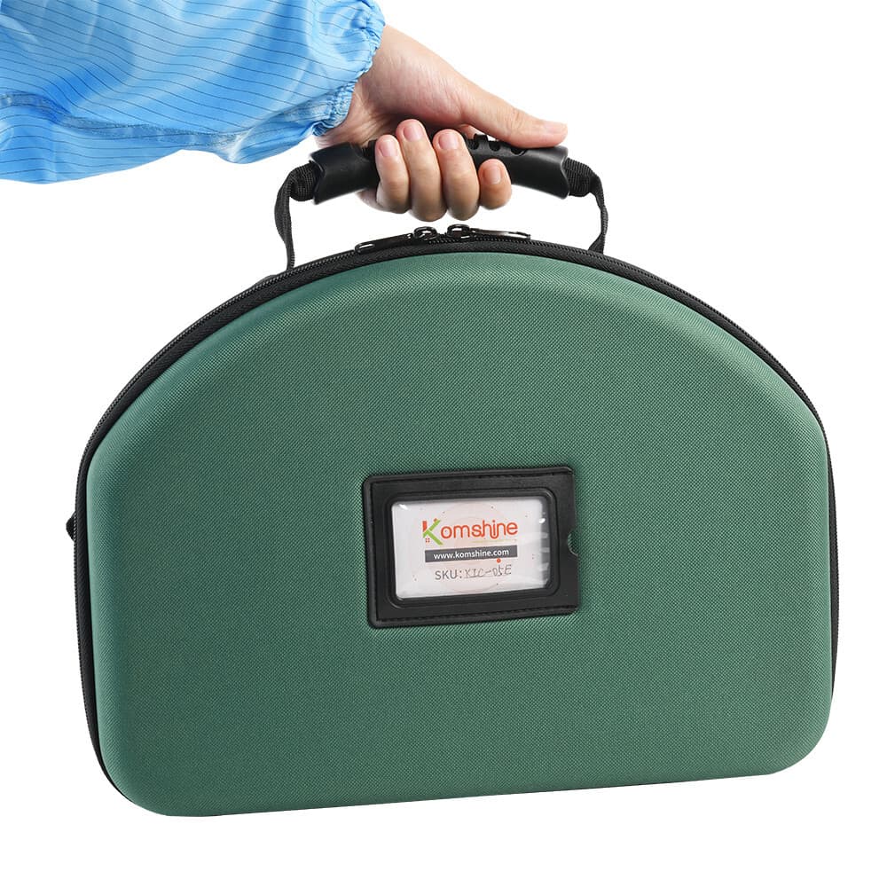 Optic Fiber Cleaning Toolkit KIC-5E w/400x Microscope KFM-200, One Click Cleaner 2