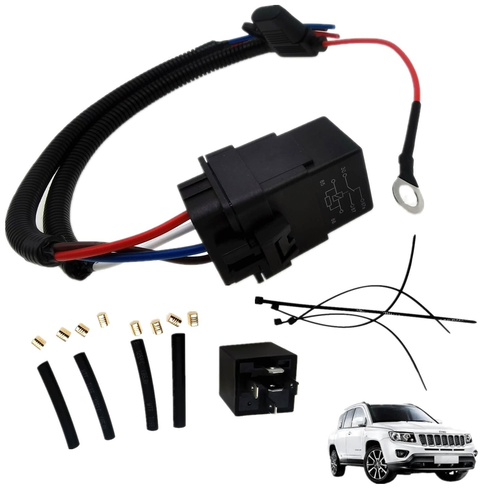 Fuel Pump Relay Wiring Kit 68269523AD,for Dodge Ram 1500 Durango Grand Carava...