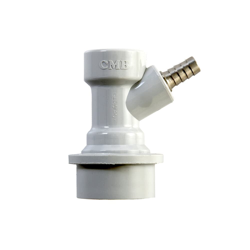 New 5 Gallon Ball Lock Beer Keg With Gas and Liquid Barbed Disconnects Homebrew 5