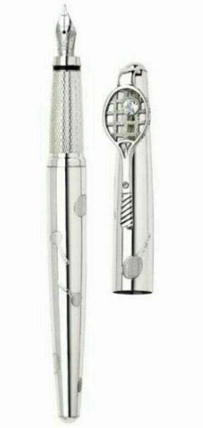 Cross Fountain Pen Sterling Silver Limited Edition 18K Gold New In Box 0867/1954 4