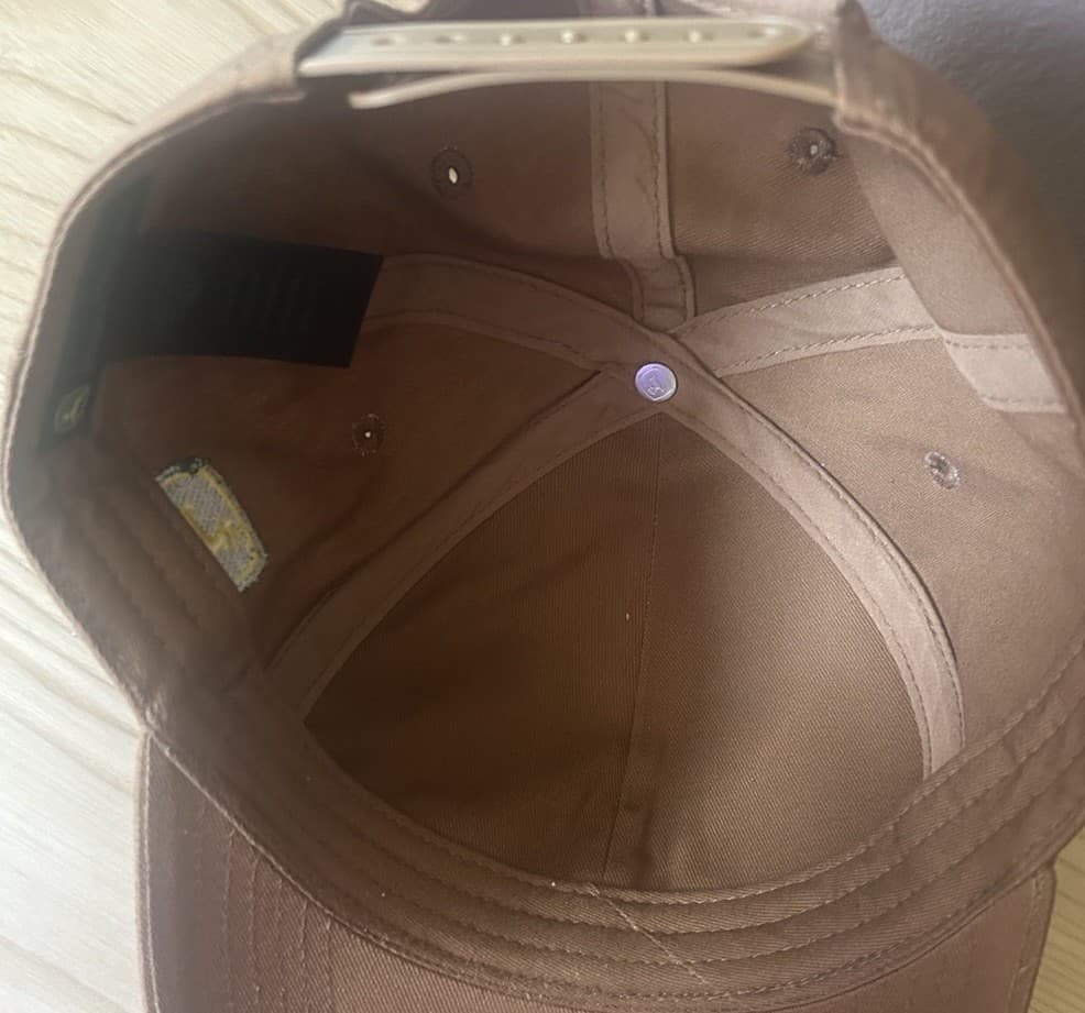 John Deere Hat 21st Century Brown Patch Embroidered Snapback NWOT Ball Cap 5