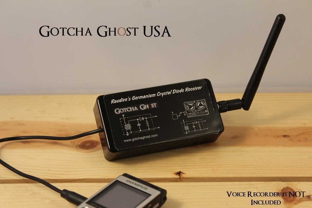 Raudive's Germanium Crystal Diode Receiver EVP Aid Ghost Hunting Equipment