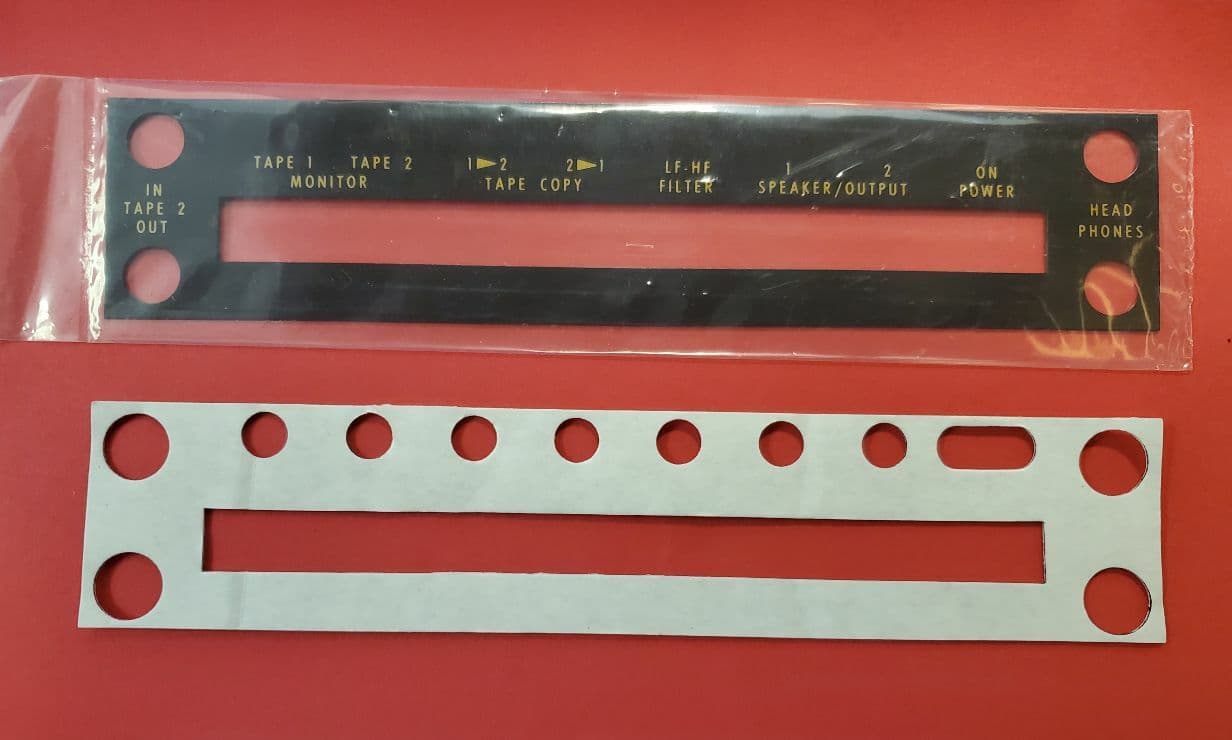 McIntosh Original C30 Decal for Glass Faceplate NEW 09420200