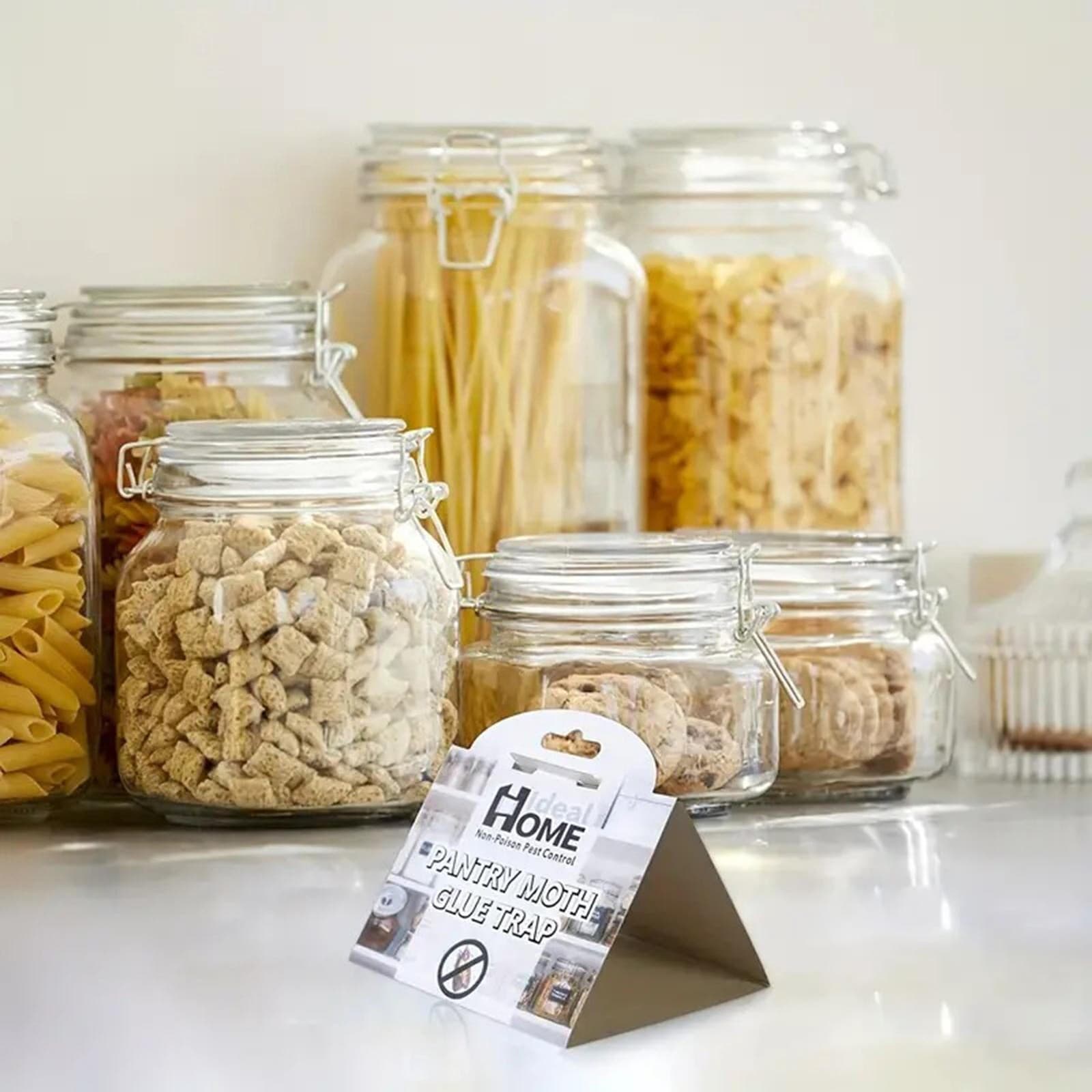 6PCS Moth Traps Clothes And Pantry Moth Traps Sticky Ecofriendly Safe Fly Catche 4