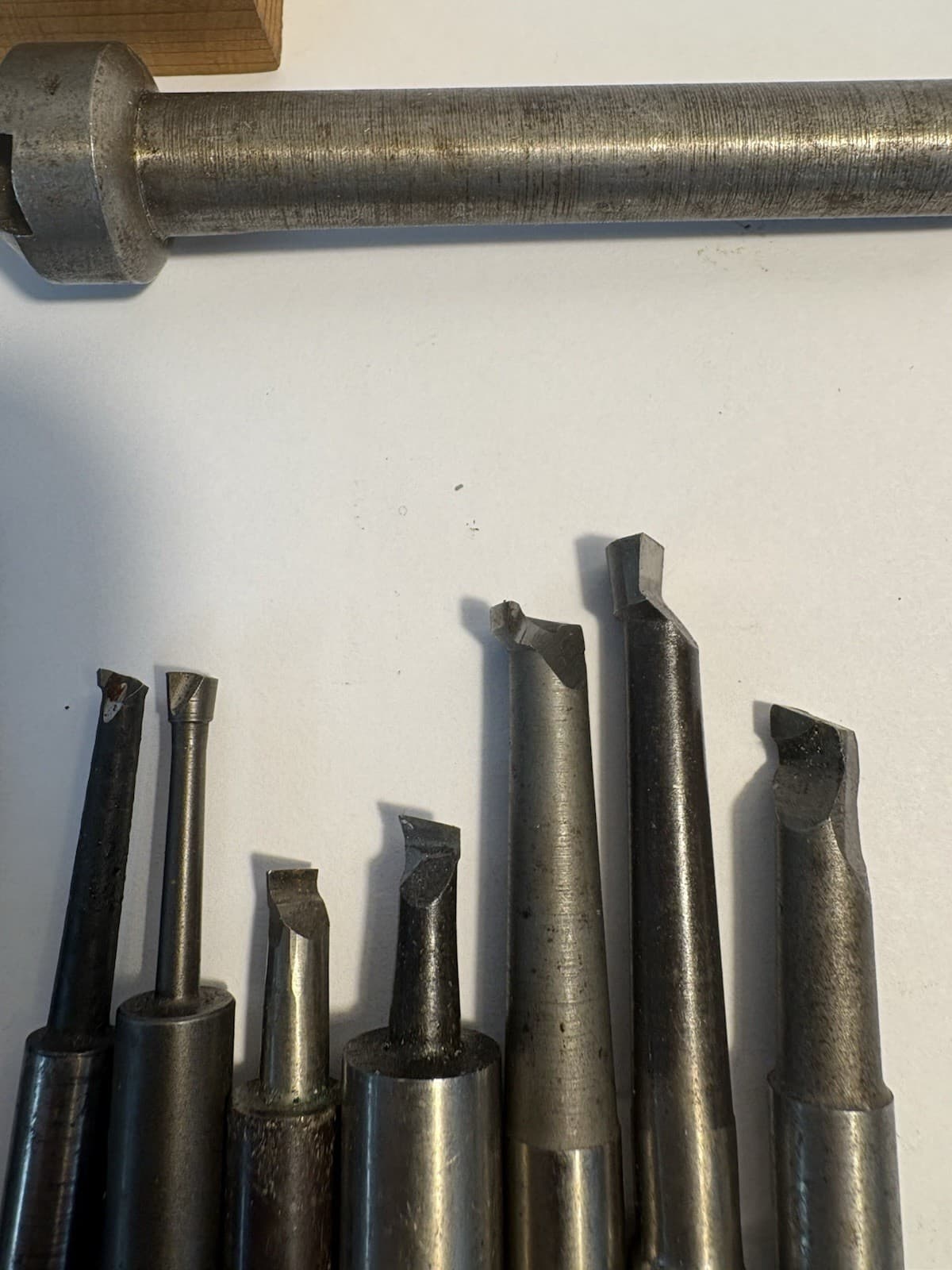 Lot Miscellaneous Boring Bars Carbide HSS 3/8 to 3/4 Shank Various Sizes 5