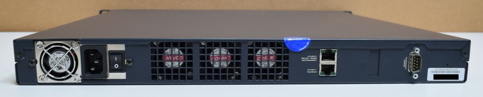 Juniper DX3200 Application Acceleration Platform DX-3200-N-2C | Factory Reset 2