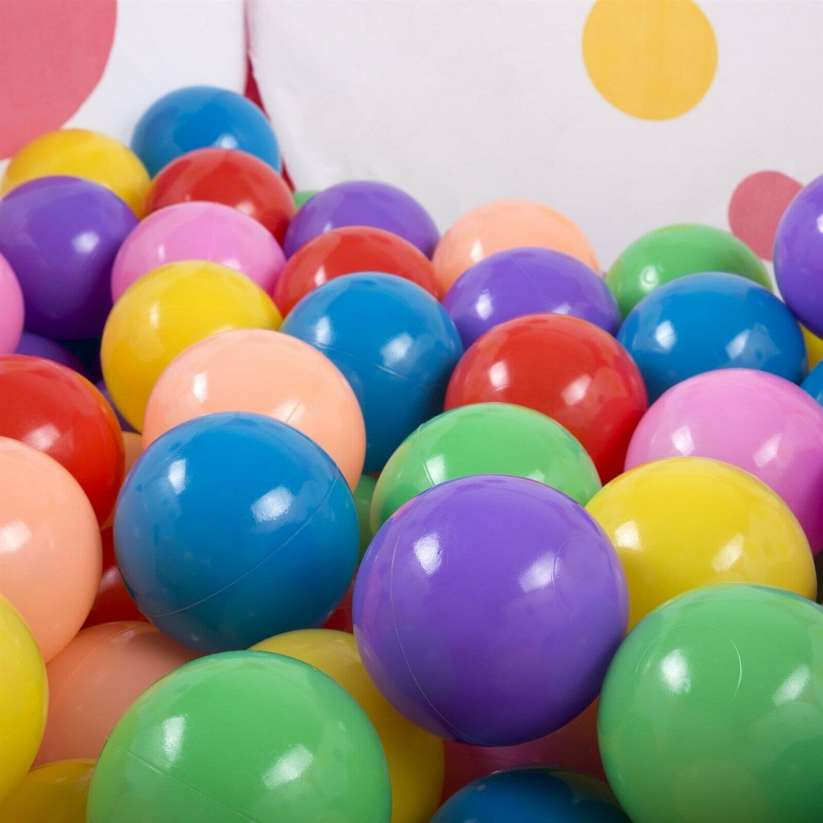 Ball Pit with Balls Six-Sided Pop-up Play Pen with 200 Non-Toxic Plastic Balls 2