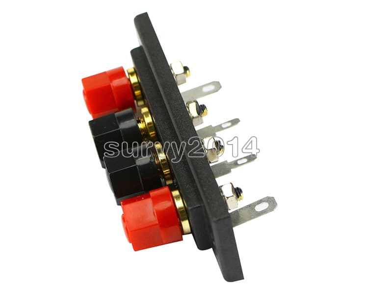 Speaker Amplifier Chassis Terminal Output Four-Position Terminal Soundbox 4