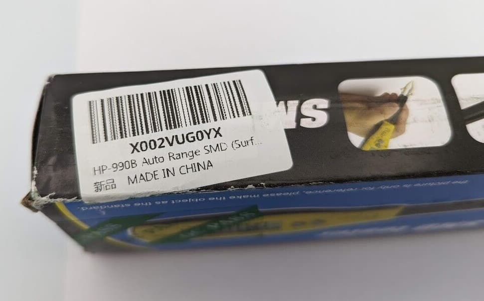 HP-990B Auto Range SMD (Surface Mounted Device) Meter Resistor Capacitor Tester 6