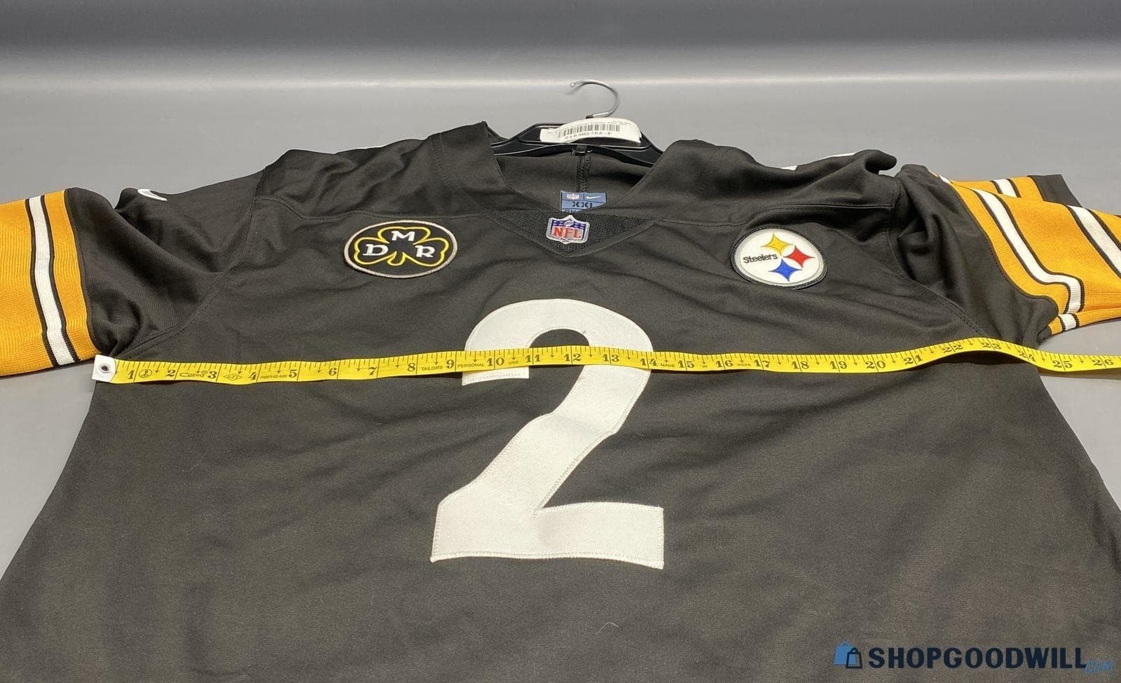Pittsburgh Steelers Mason Rudolph #2 Nike Team Game On Field NFL Jersey Size 2XL 5