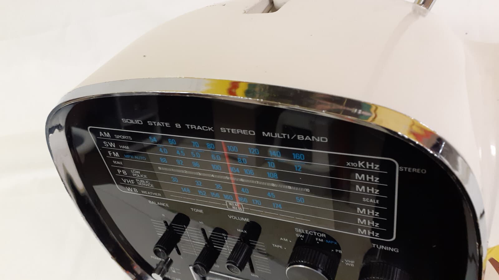 Wynford hall TCM-5500 HELMET SHAPE RADIO 8TRACKS PLAYER 2