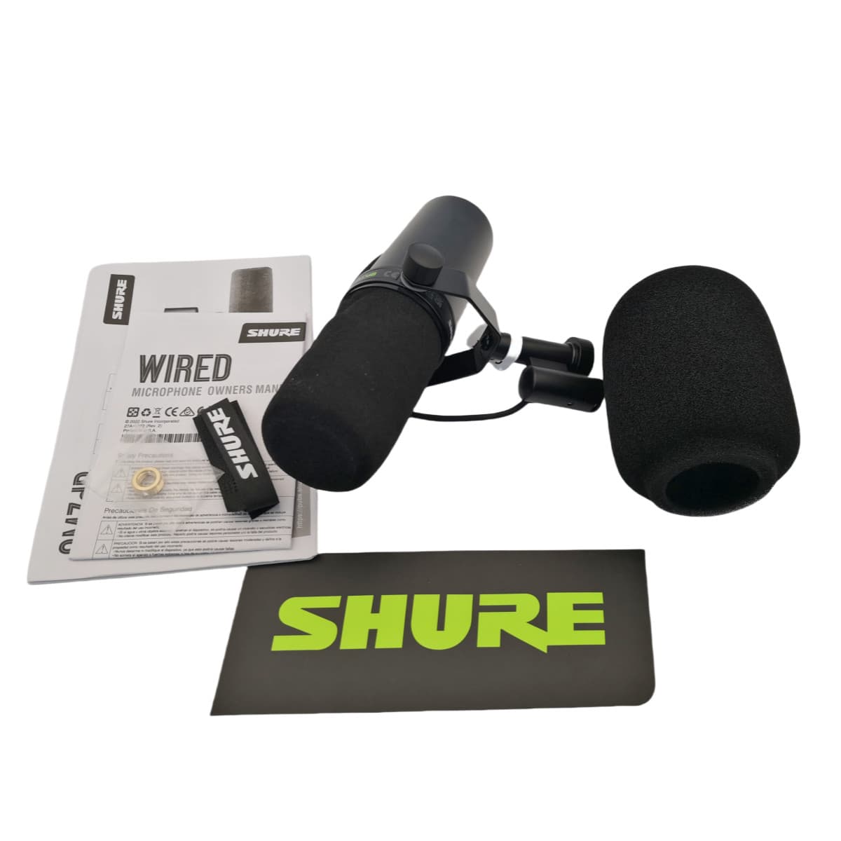 NEW Shure SM7dB Dynamic Microphone Built In Preamp Streaming Podcast Recording 6