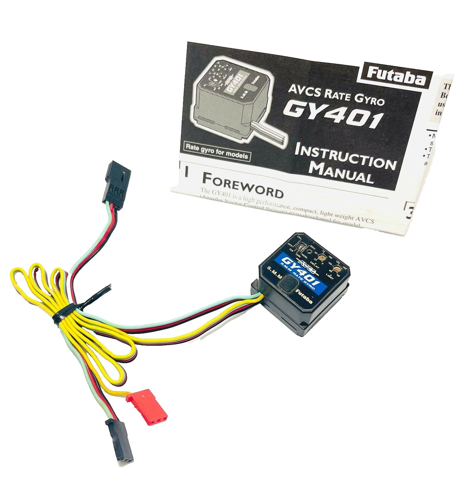 Futaba GY 401 Helicopter Heading Lock Gyro GY401 FUTM0807