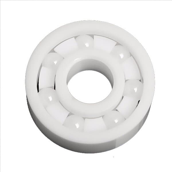 Full Ceramic 608 8x22x7 Miniature Ball Bearings ZrO2 Zirconia White Premium