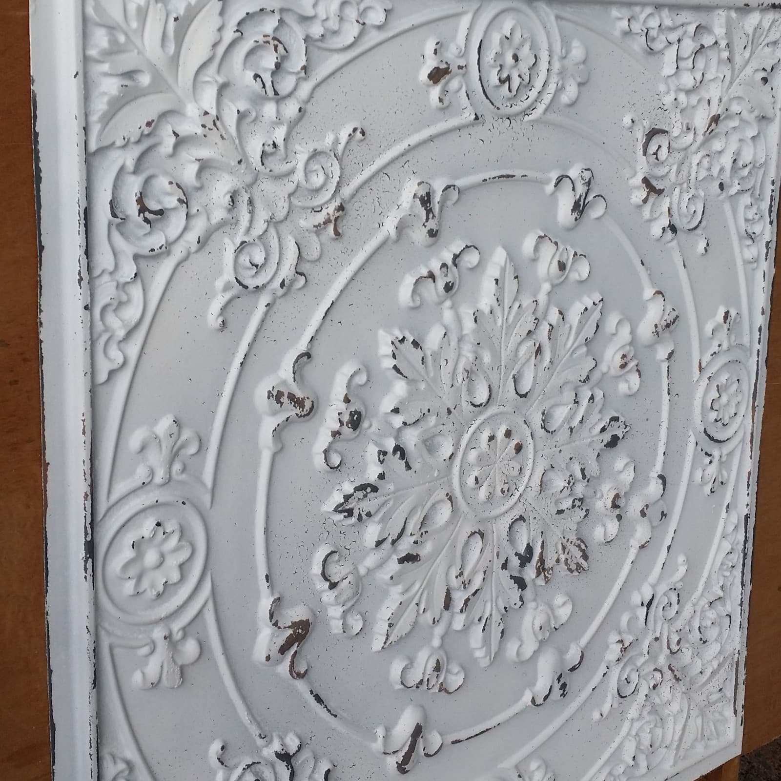 Ceiling tiles 24x24 Faux tin distress crack decor wall panels PL18 10pcs/lot 6