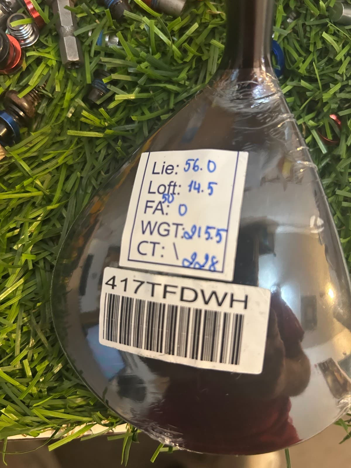 TaylorMade Qi10 V-Steel Tour Issue Rocket 13.5° 3 Wood Head 417TFDWH CT:228  NEW 2