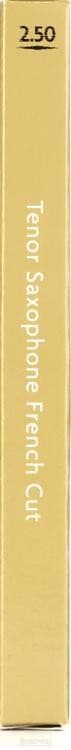 Legere French Cut Tenor Saxophone Reed - 2.50 2