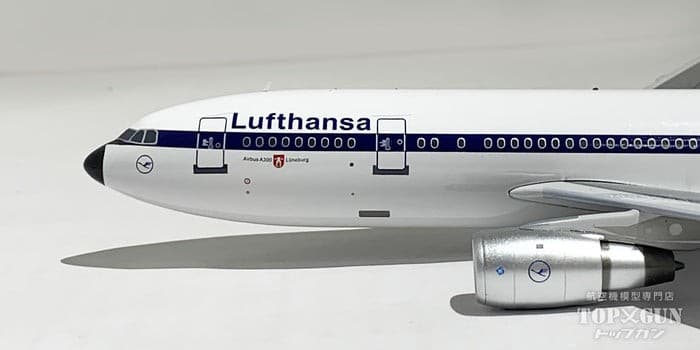 JFox JF-A300-001 Lufthansa Airbus A300B2 D-AIAC Diecast 1/200 Jet Model Airplane 4