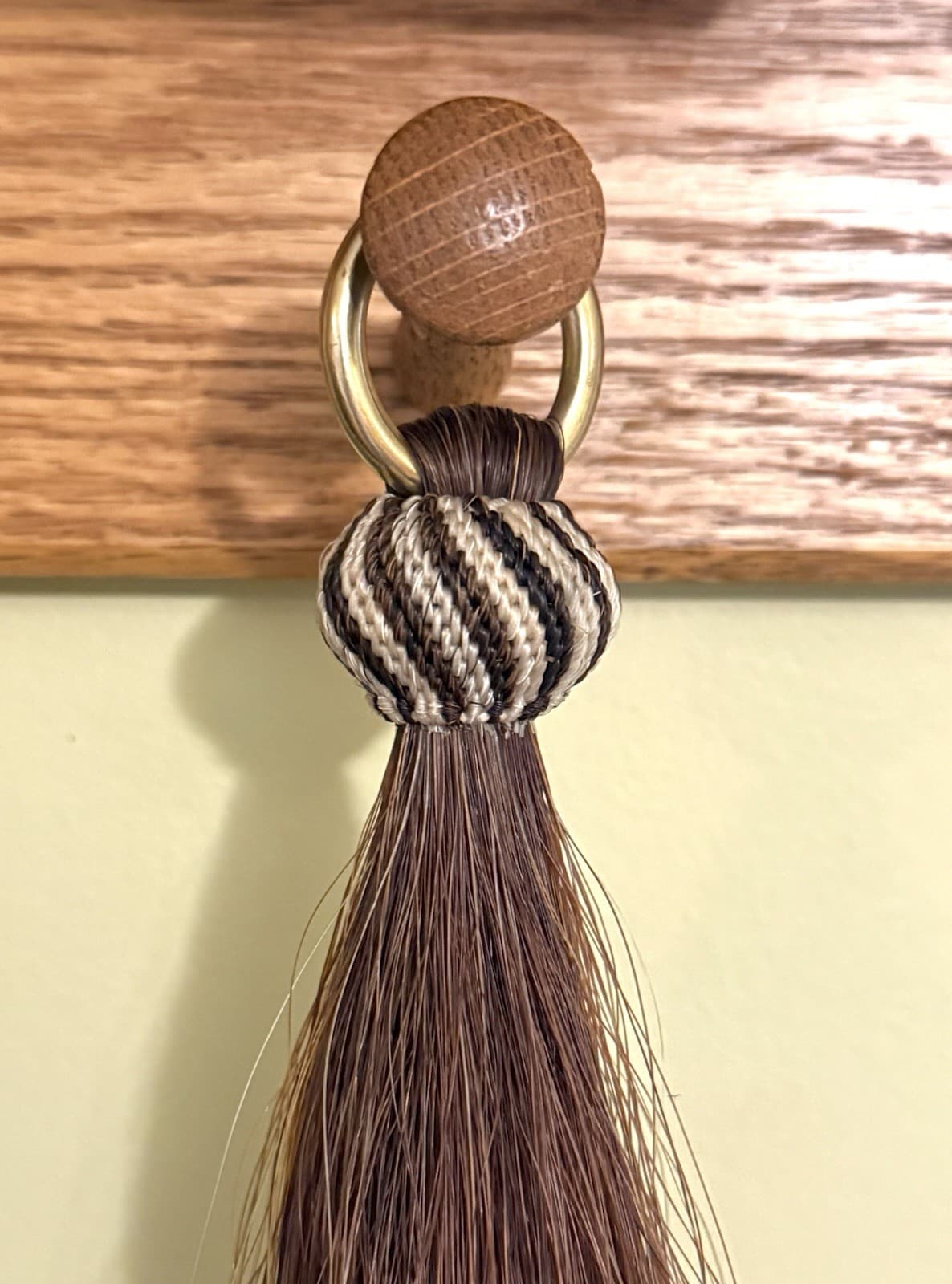 NEW Vintage Authentic Parelli Natural Horsemanship Horsehair Shoo-Fly ShuFly 14" 3