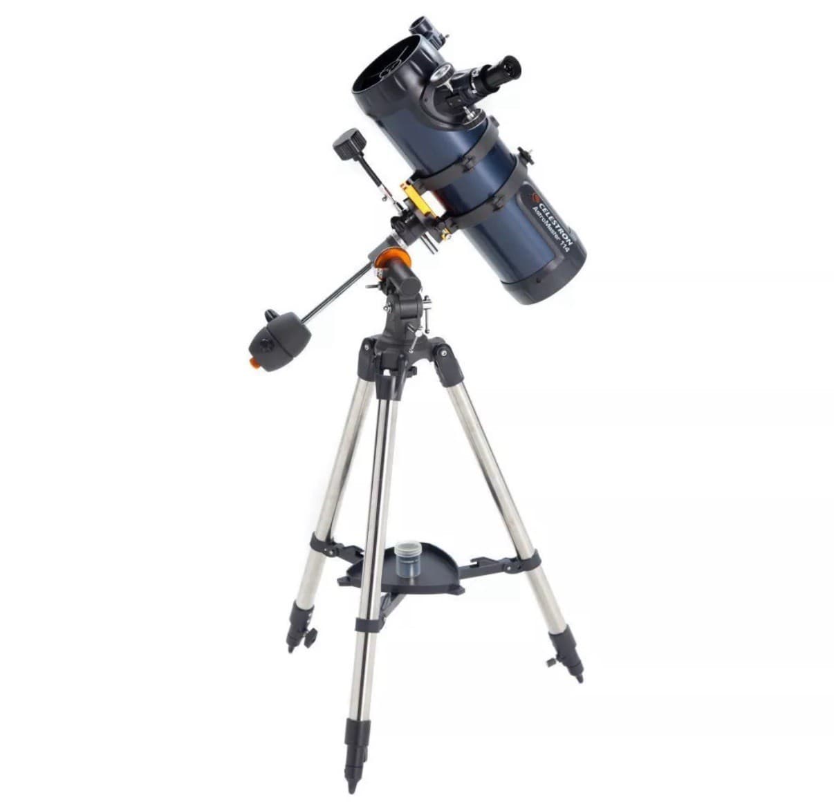 Celestron - AstroMaster 114EQ Newtonian Telescope - Reflector Telescope