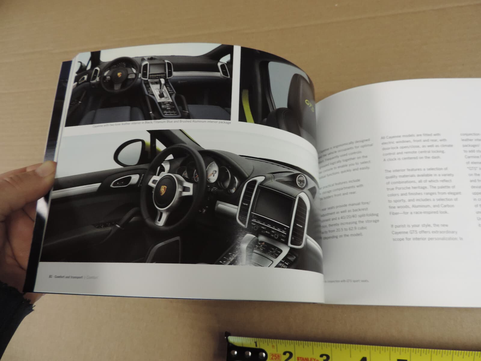 2013 Porsche Cayenne sales brochure BIG 152 pg ORIGINAL literature GTS Turbo 5