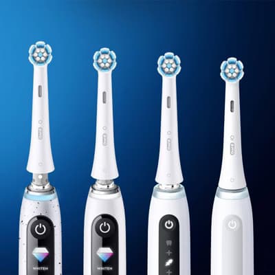 Oral-B iO Gentle Care Toothbrush Replacements Brush Heads Refills White 2ct 5