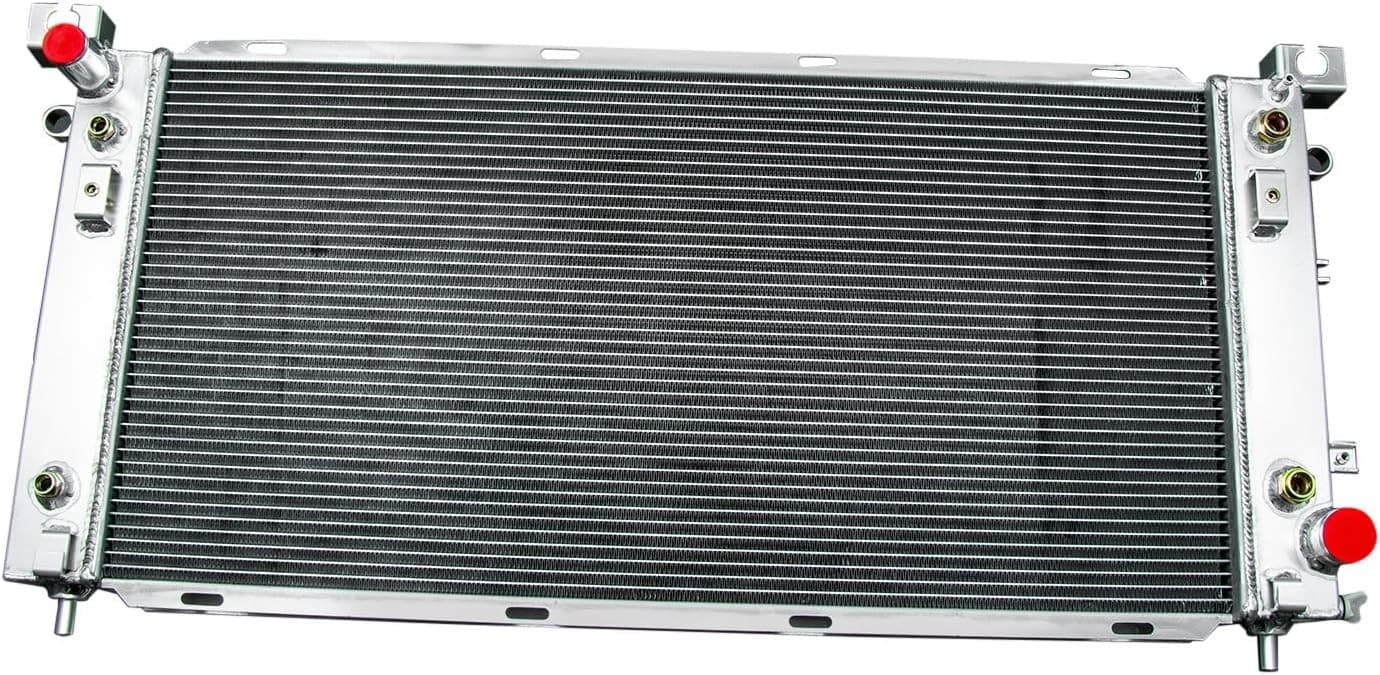 4 Row Aluminum Radiator Compatible with 2014 2015 2016 2017 2018 2019 Chevy 3