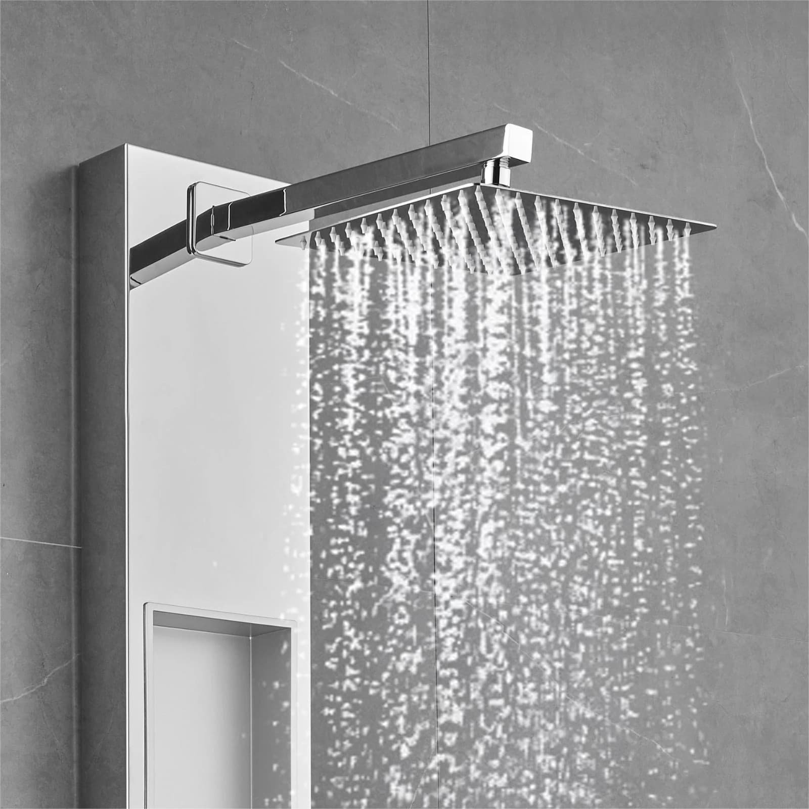 Stainless Steel Shower Panel SP-5676C H59" x D 22" x W 8.6" 6