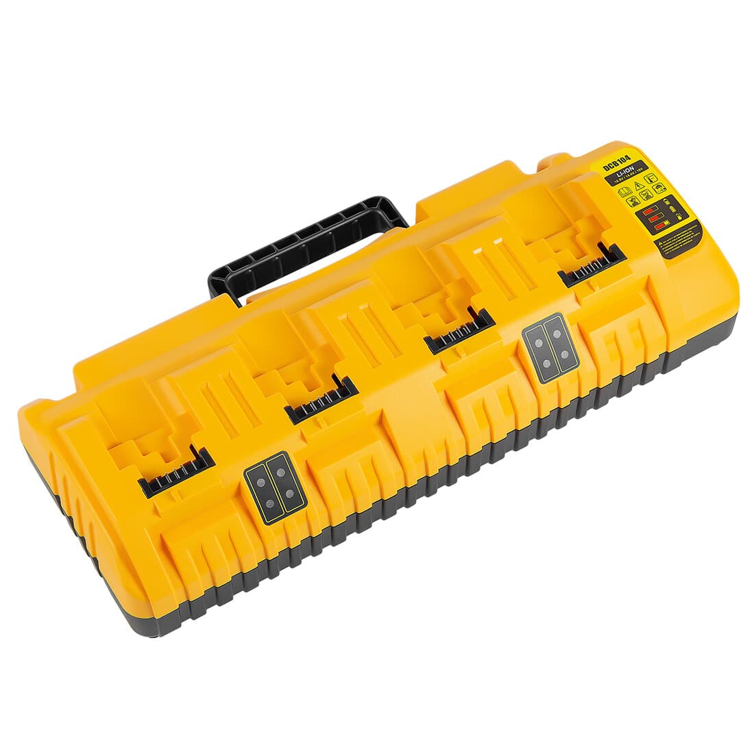 For DEWALT DCB104 12/20V 4-Port Battery Charger Fast charger Lithium XR DCB205 2