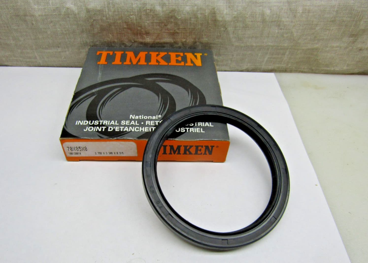 Timken National Oil Seal 70x85x8 70mm x 85mm x 8mm Metric Oil Seal