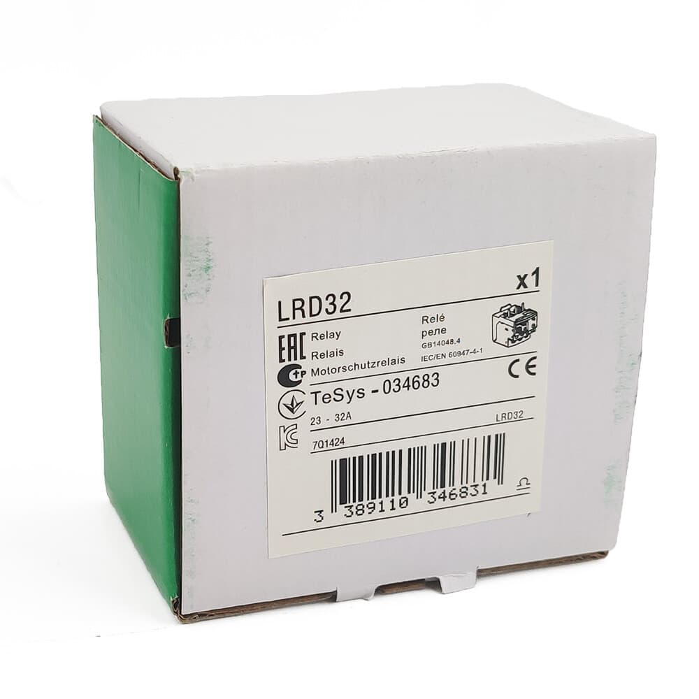 TeSys LRD32 Thermal Overload relay 23-32A fit for Schneider contactor LC1D09-38 6