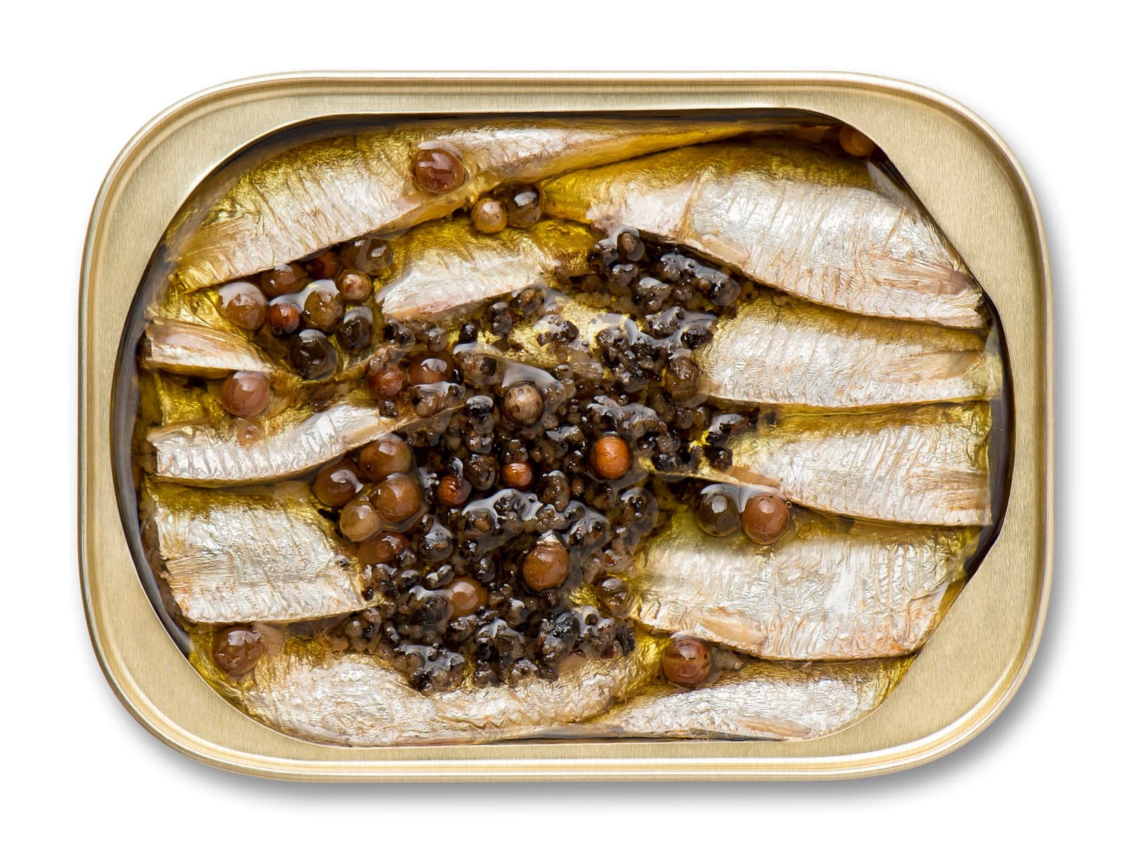 Wild Caught, Sardines In Extra Virgin Olive Oil, With Spicy Cracked Pepper, One 3