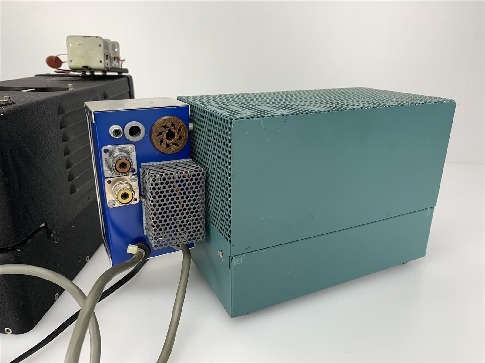 Heathkit PS-23 Power Supply with ARC Aircraft Radio Corp T-21/ARC-5 Transmitter 6