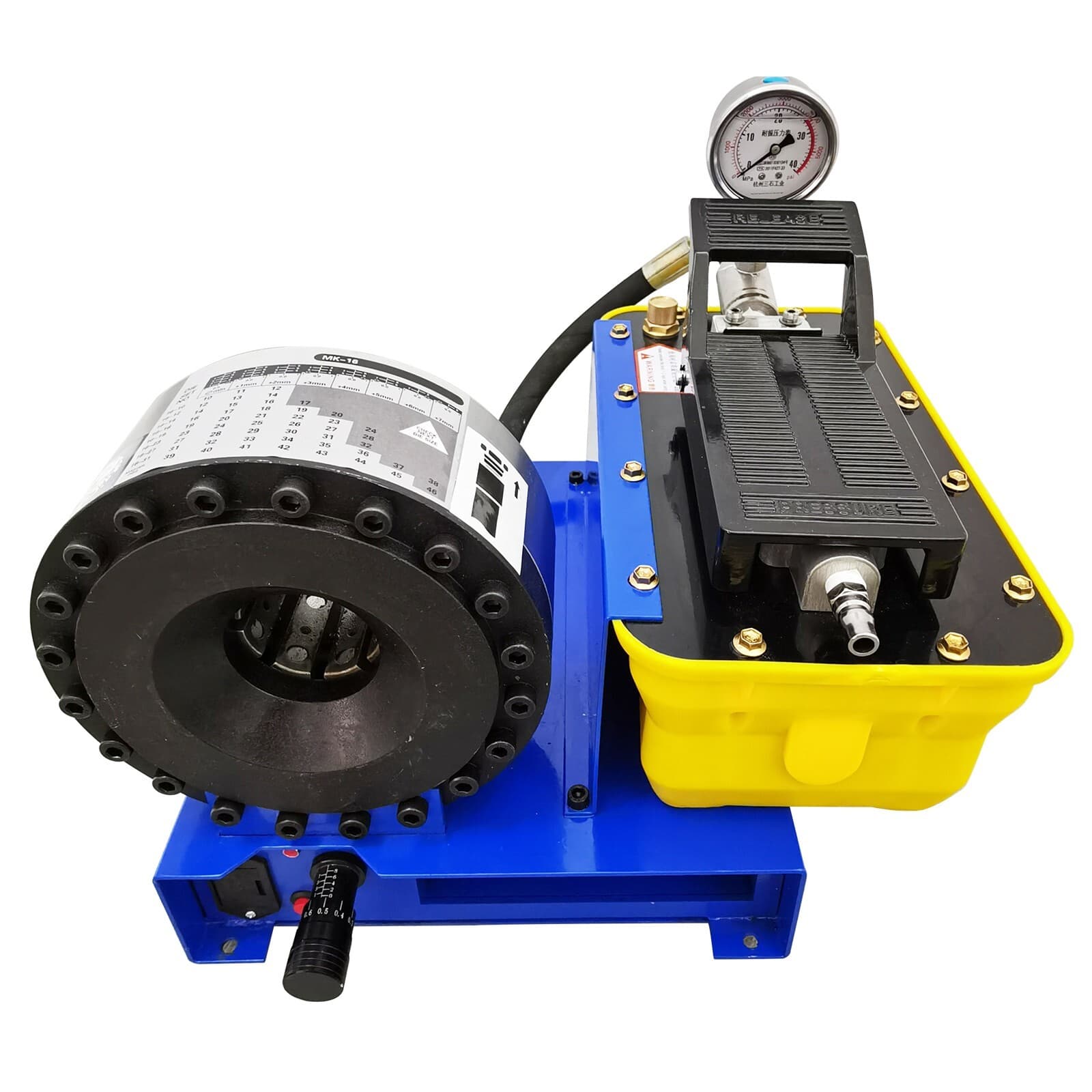 Portable Hydraulic Hose Crimping Machine 16Mpa Pressure for High Pressure Pipes 2