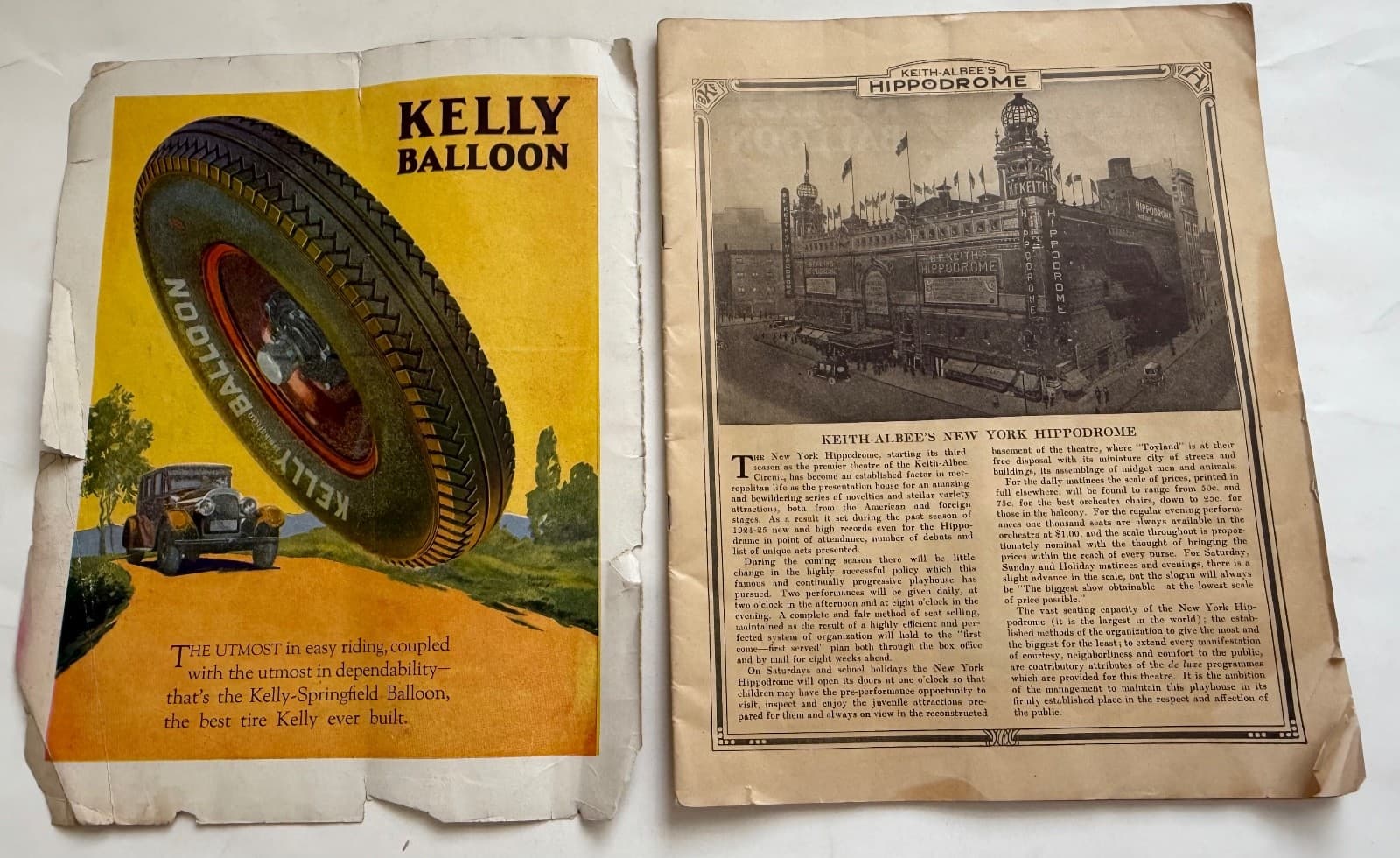 1925 Hippodrome Program, King of Jazz: PAUL WHITEMAN Gershwin "Rhapsody in Blue" 2