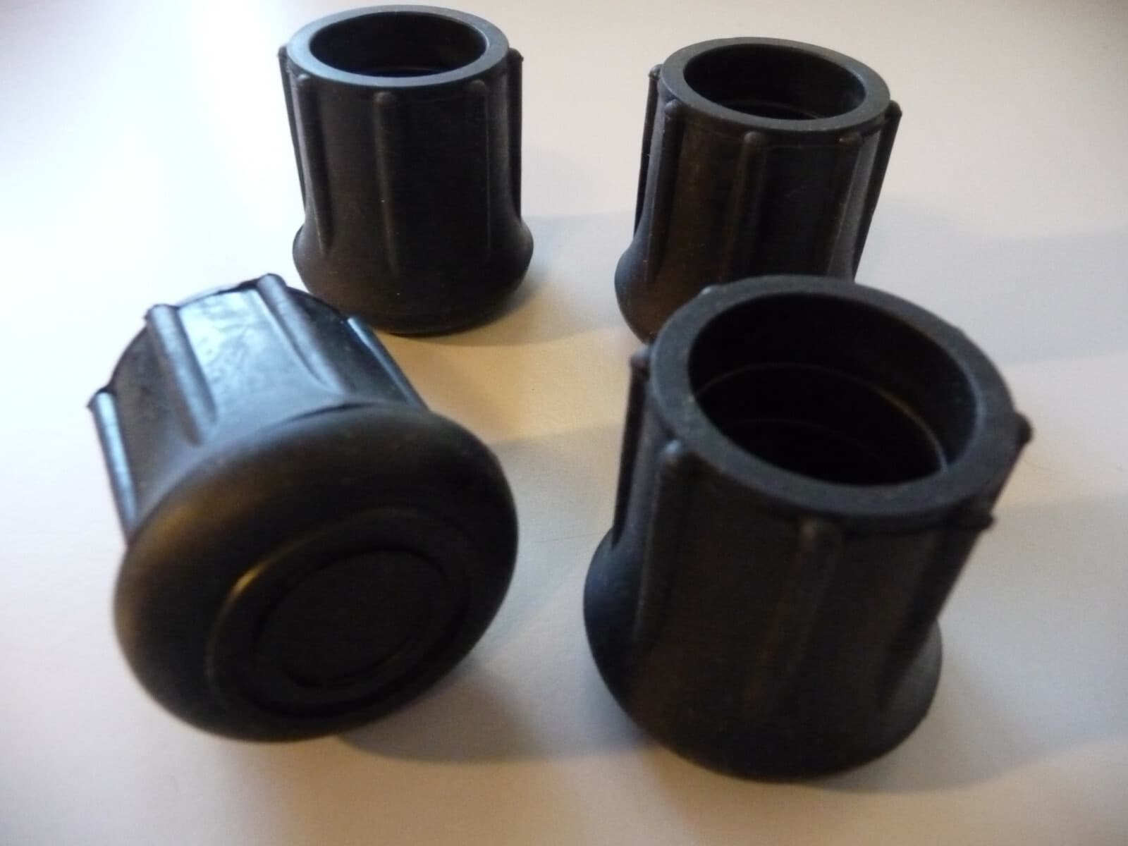 4 Pack 1" Rubber Crutch Tips, Cane Tips, Walker Tips, New $3.00 Each 2