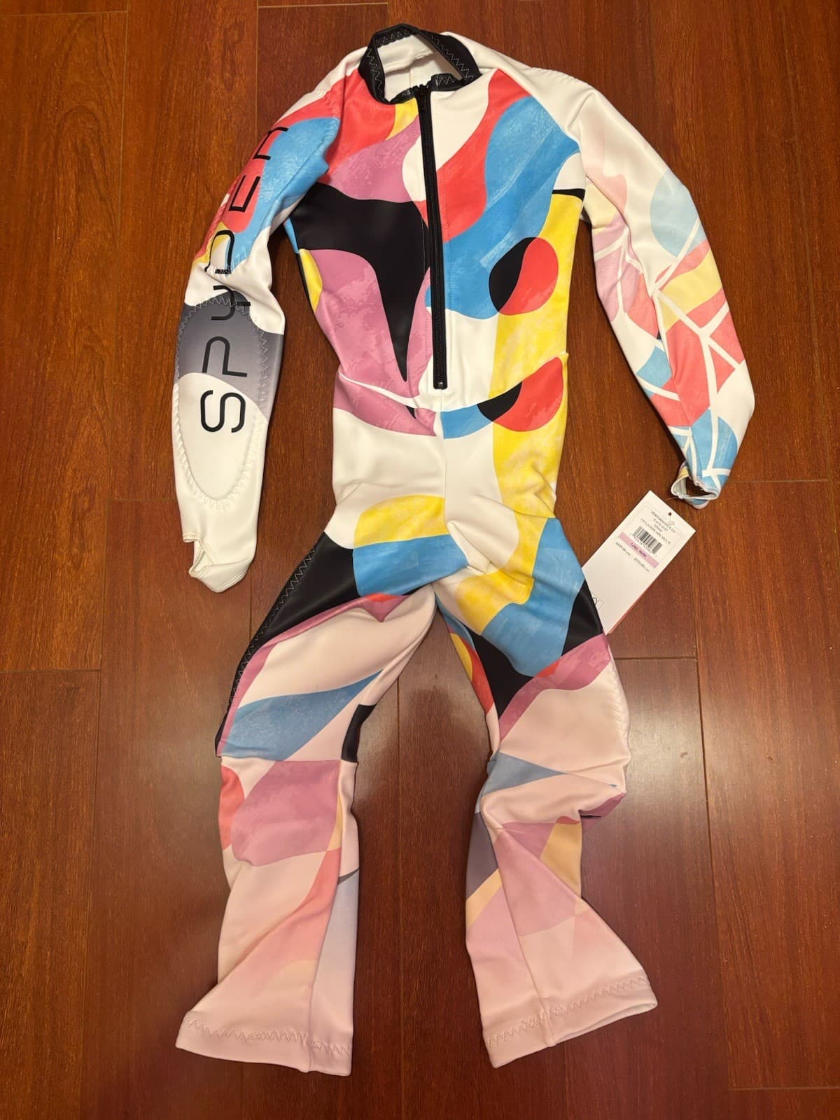 Spyder Kids' Ski Race Suit Performance GS Padded FIS Certified in Size 6/8 4
