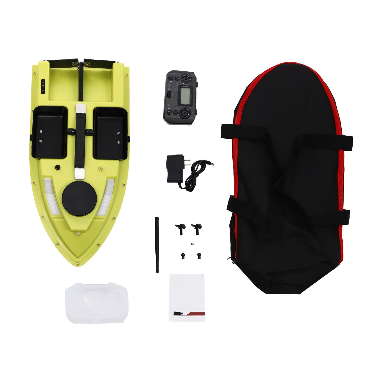 Fishing Bait Boat with GPS, 4 Compartments, Remote Control & Long Battery Life 4