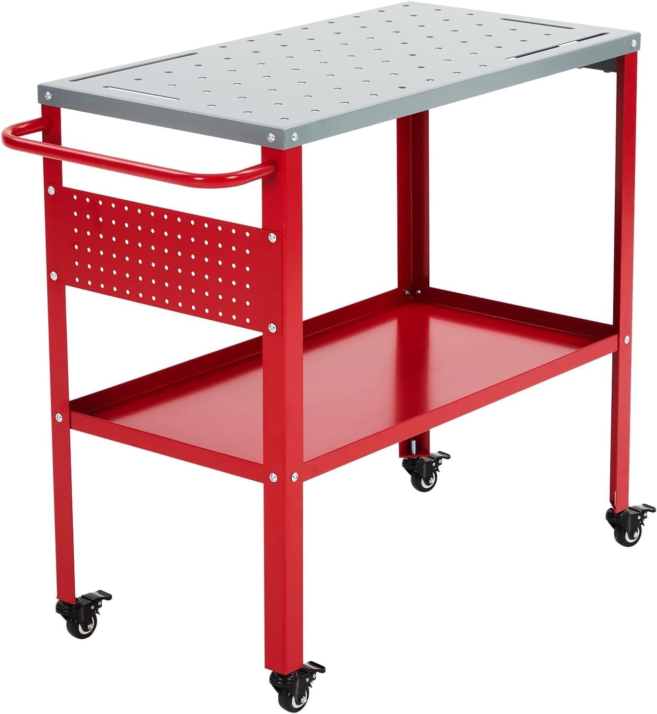 Welding Table 36x18 Inch 1200LBS Capacity Workbench with Fixture Holes Metal Wor 2