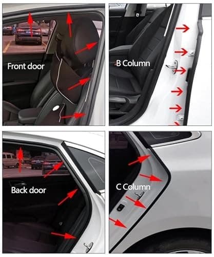 13Ft Rubber Seal Strip,Automotive Weather Stripping,Car Accessories Z Shape  6