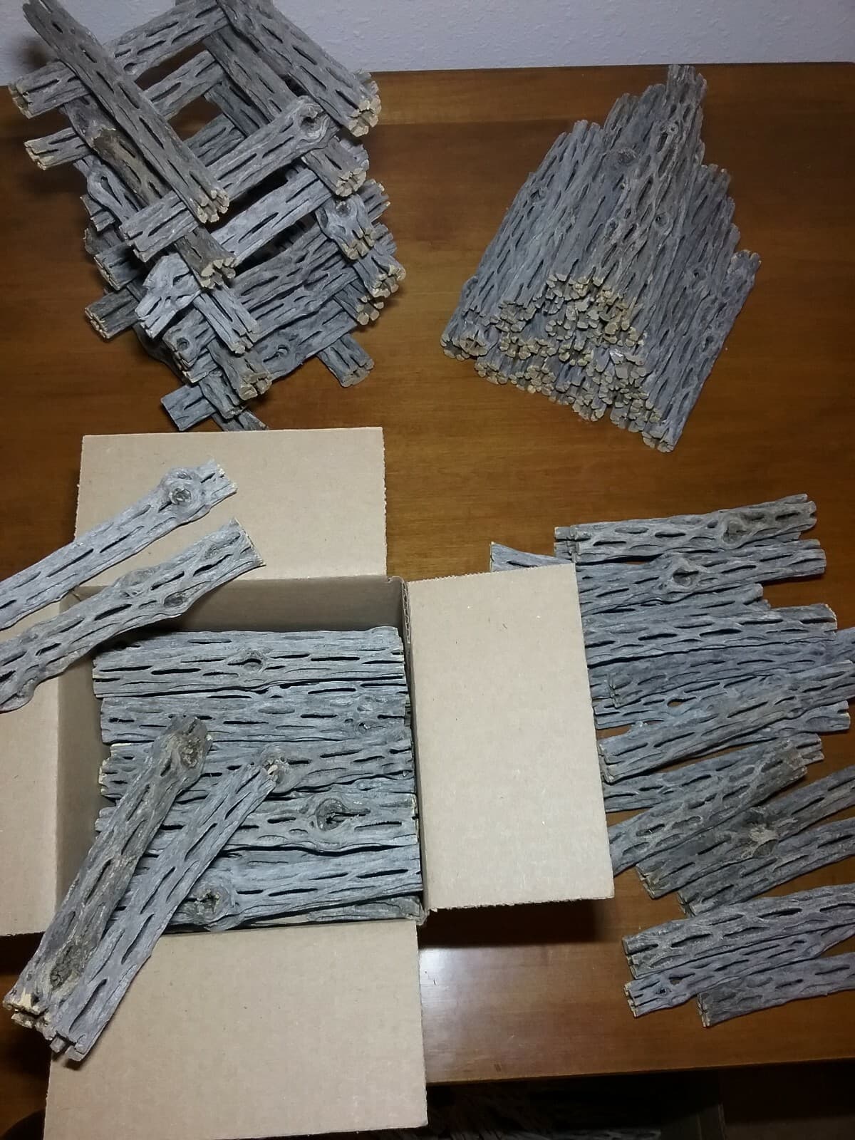 4 pieces 6" inch CHOLLA Wood Cactus | Organic, Untreated | Shrimp, Fish Aquarium 3