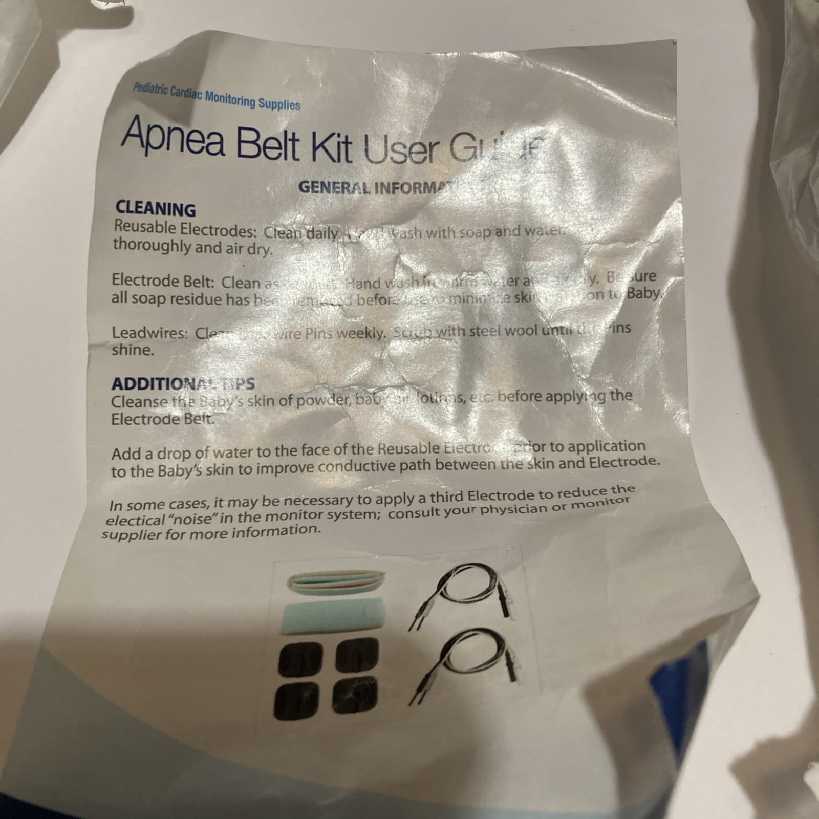 Lot of 2 MD apnea belt kit SRK1024 4