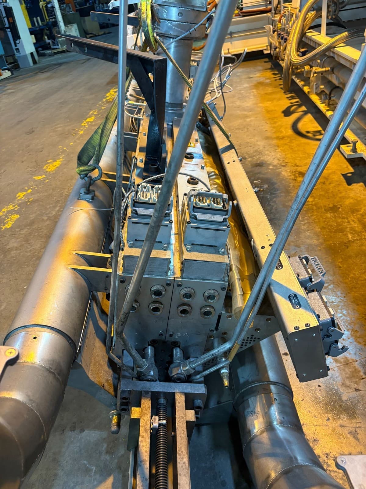 CLOEREN SINGLE-MANIFOLD SHEET/FILM DIE w/ AUTODECKLE 5