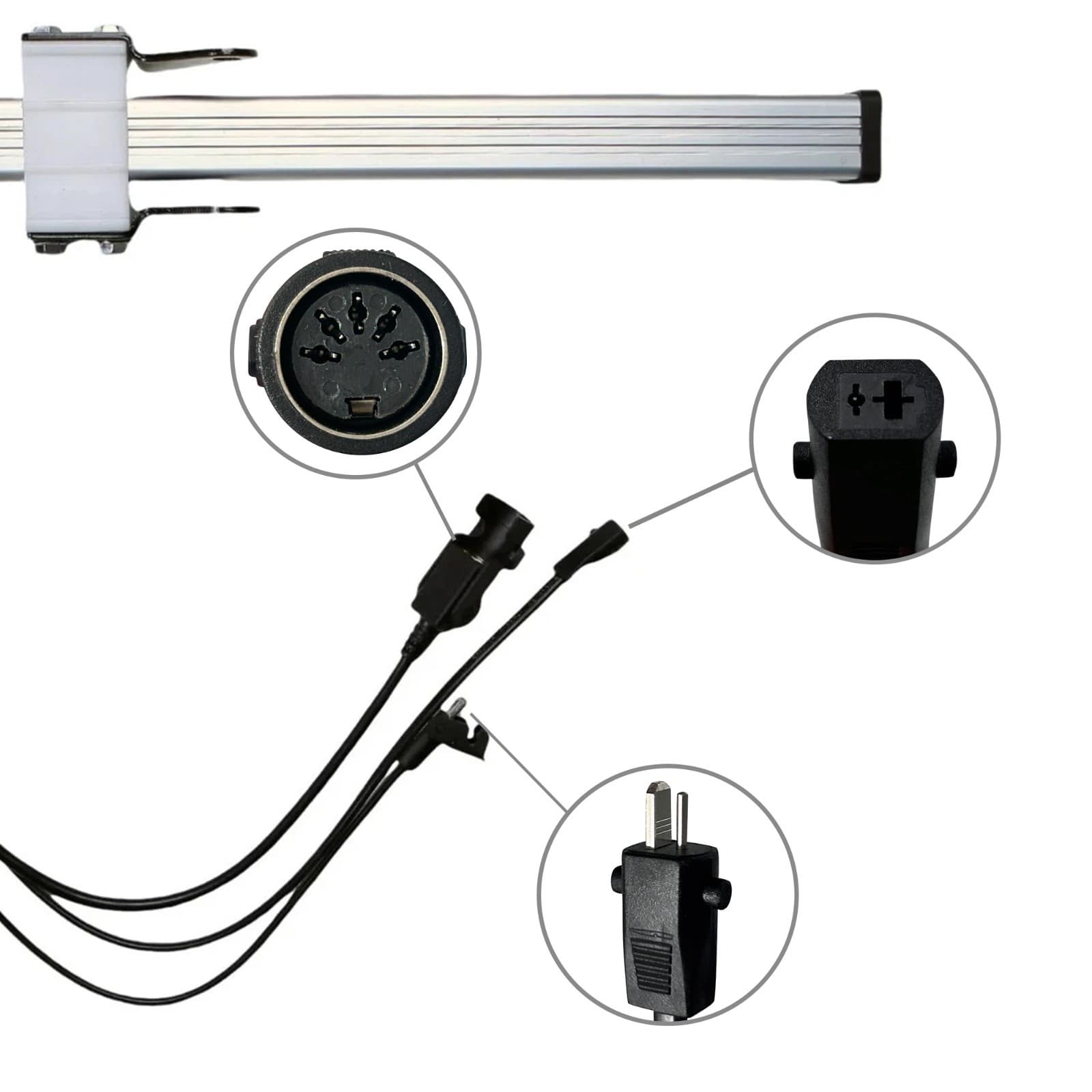 ML8-255 Mulin ML8 Motor Linear Actuator for Recliner Electric Couch Lift Chairs 4