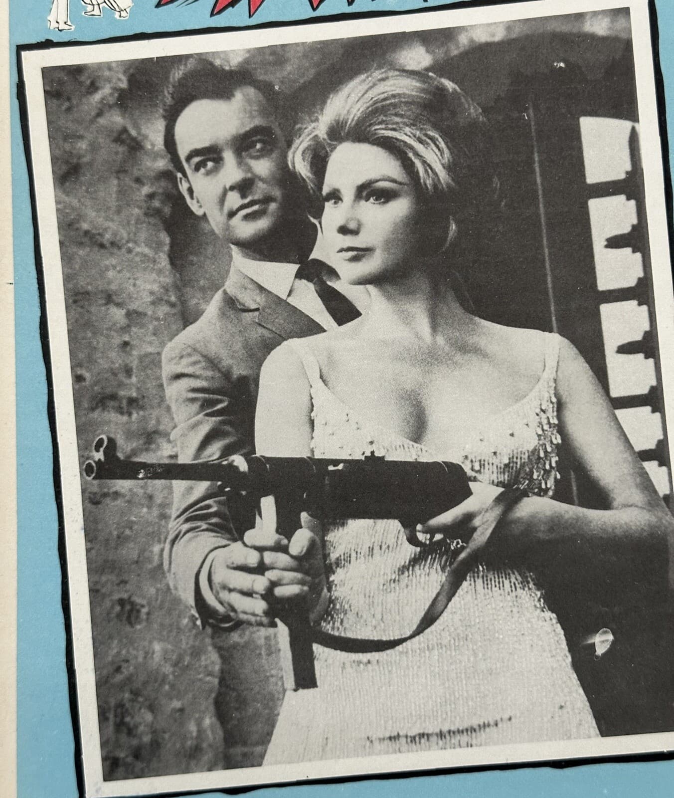DEADLIER THAN THE MALE Richard Johnson Sylva Koscina MEXICAN LOBBY CARD 4