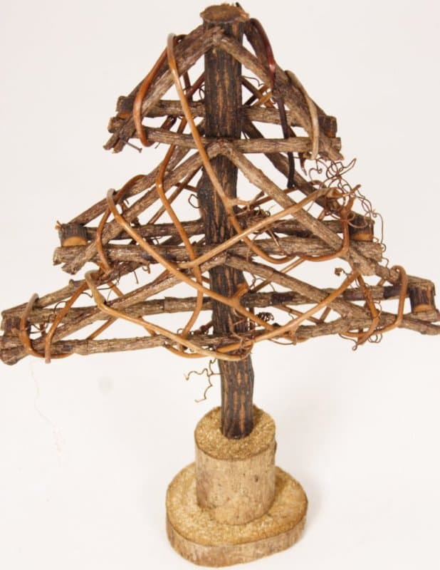 Twig & Vine Christmas Tree 10 3/4"  #02282471 2