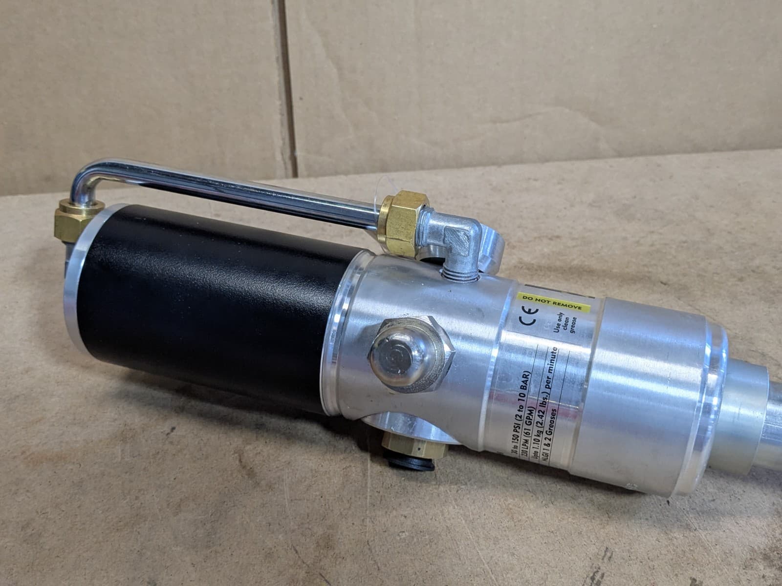 Pro Lube Air Operated Grease Pump Assembly 38 Oz/min. 50:1 Ratio 30 to 150 PSI 5